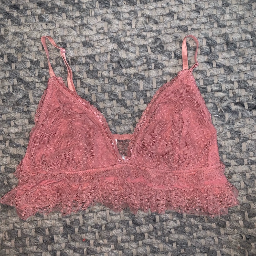frilly bralette